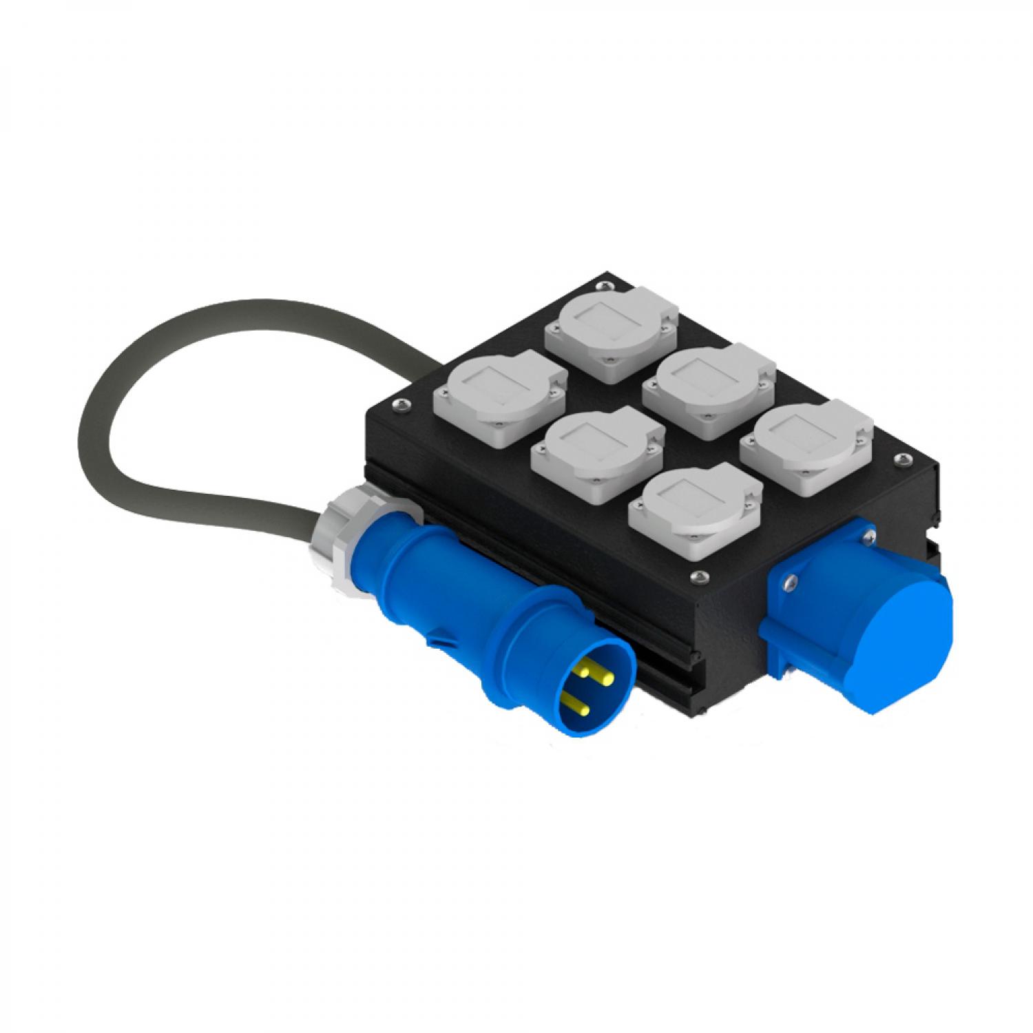 картинка Переносное распределительное устройство ETC 306 от магазина "Элит-инструмент"