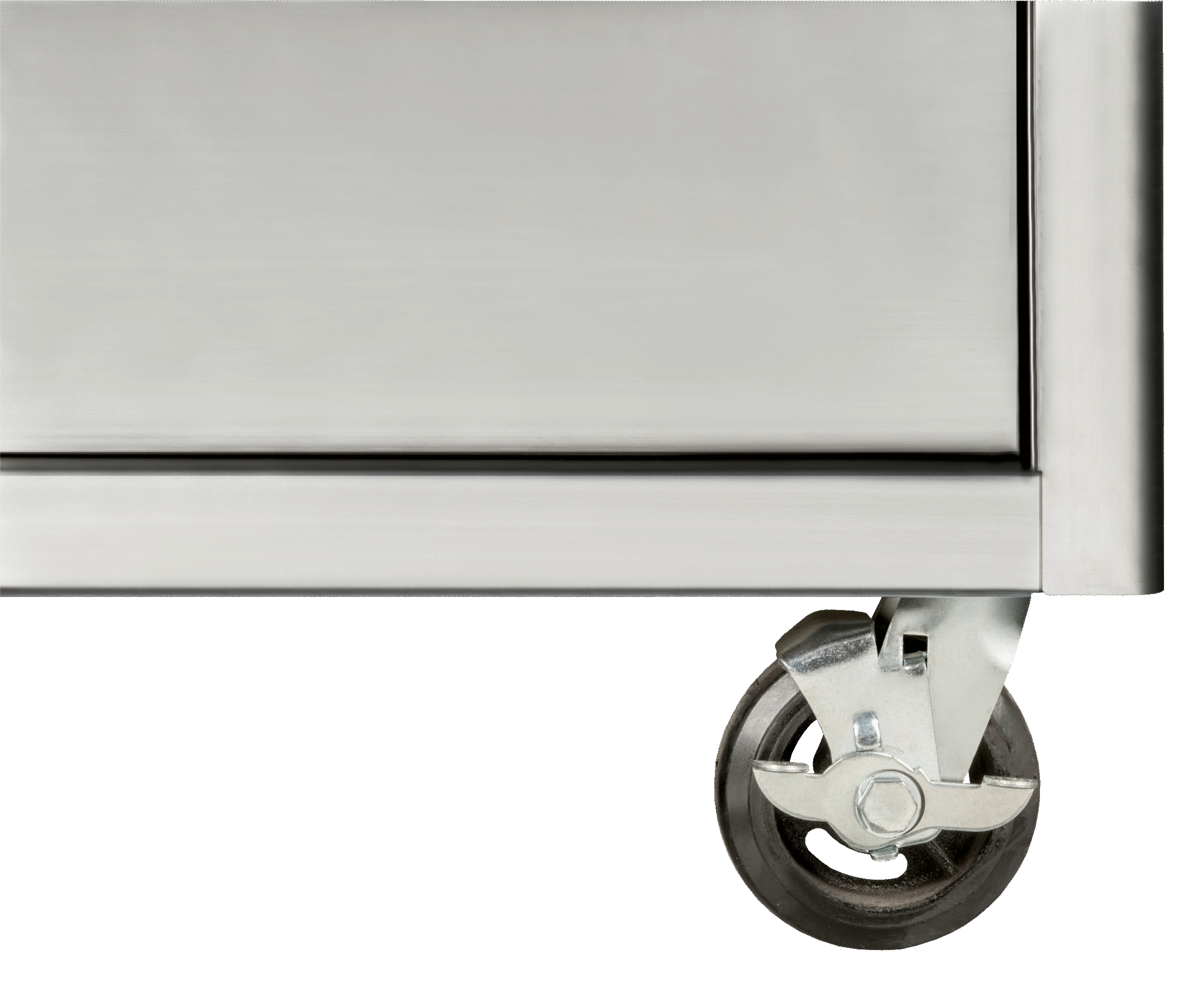 картинка 1475KXL7SS Инструментальная тележка 40" 986 x 501 x 1100 mm с 7 выдвижными ящиками из нержавеющей стали. Рама, ящики, рукоятка, а также крепления для колес изготовлены из нержавеющей стали (BAHCO, Швеция) от магазина "Элит-инструмент"