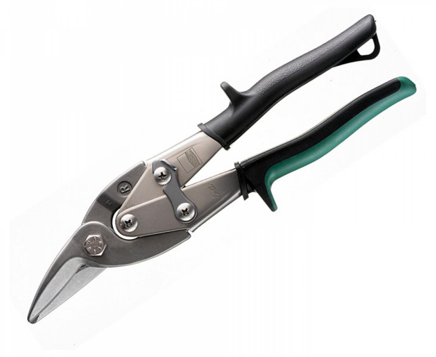 картинка Фигурные ножницы для коротких прямых и фигурных разрезов леворежущие Erdi ER-D16As от магазина "Элит-инструмент"