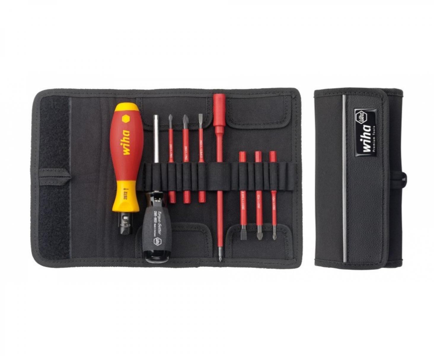 Профессиональный стартовый набор инструментов Wiha slimTorque SL PH PZ VDE 2872 T9 36080, 9 предметов