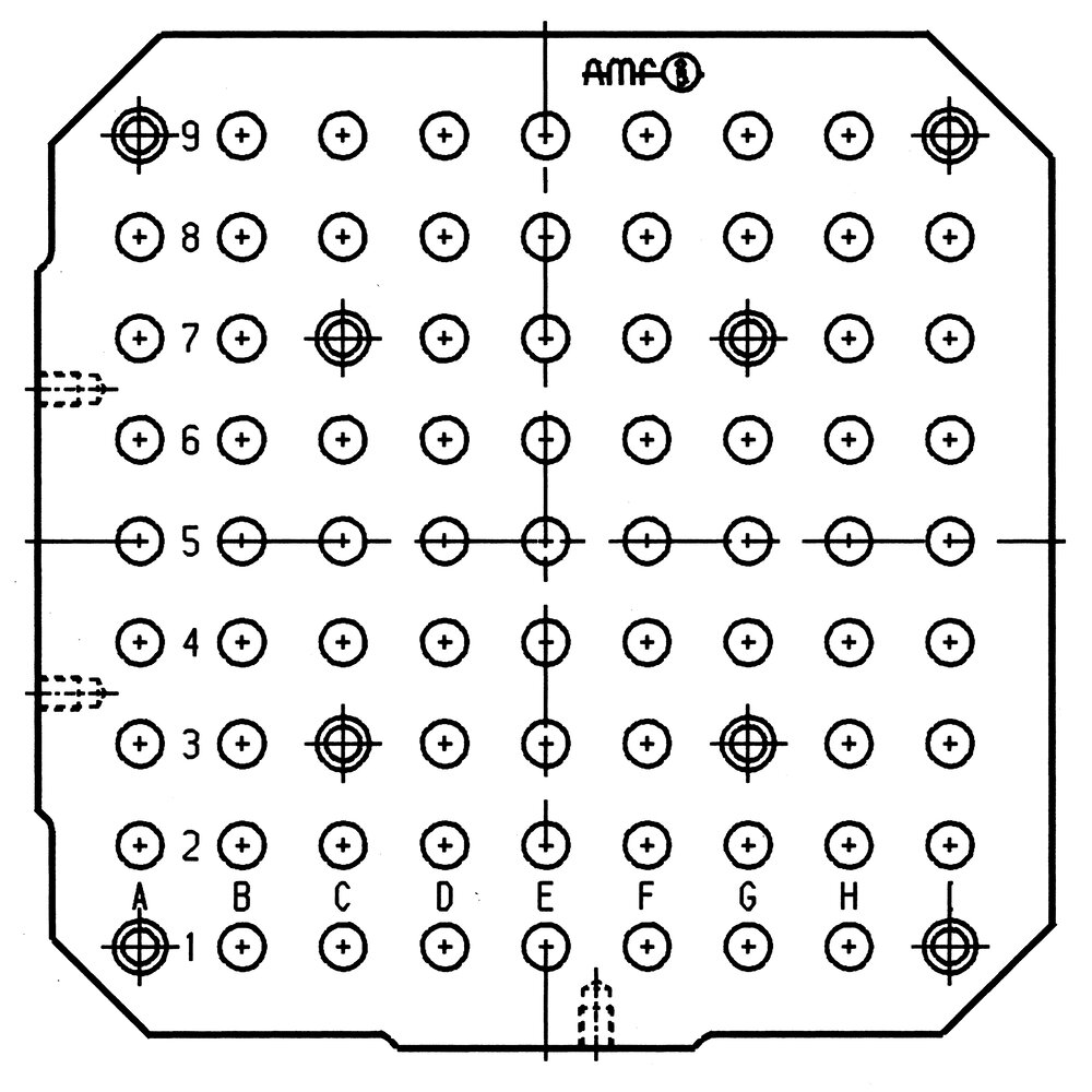 картинка Зажимной поддон АМF 87049 от магазина "Элит-инструмент"