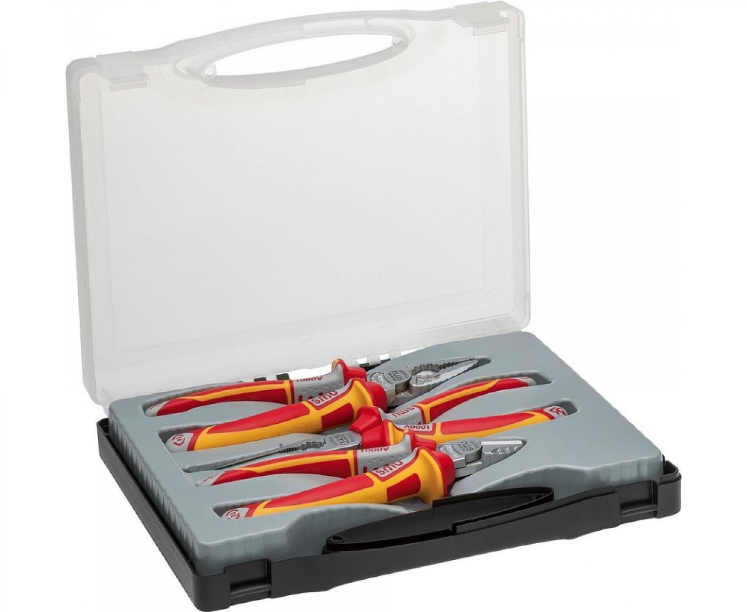 картинка Набор диэлектрических VDE монтажных инструментов в кейсе Sortimo L-BOXX Mini NWS 841-3 3 предмета от магазина "Элит-инструмент"