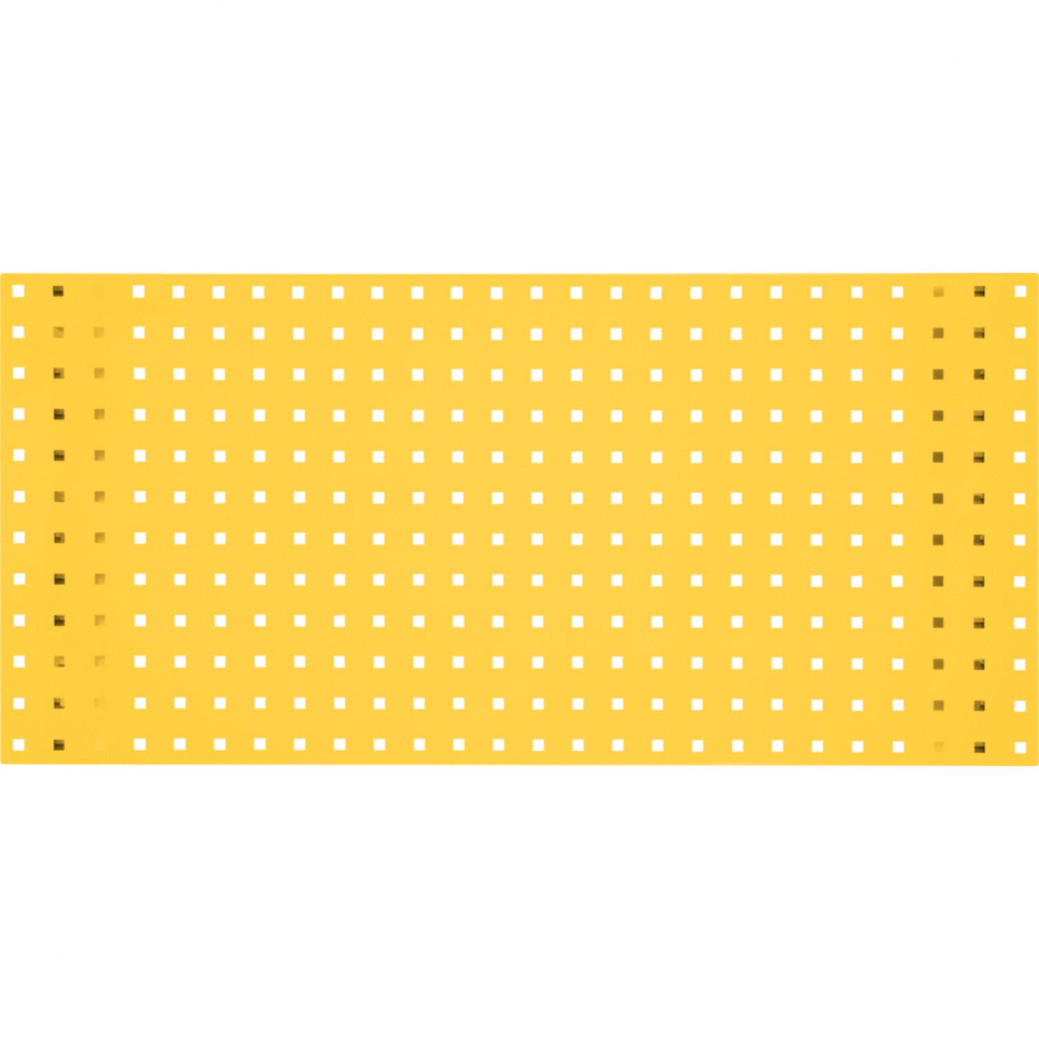 Перфорированная плита, ярко-желтая, 2000x450 мм