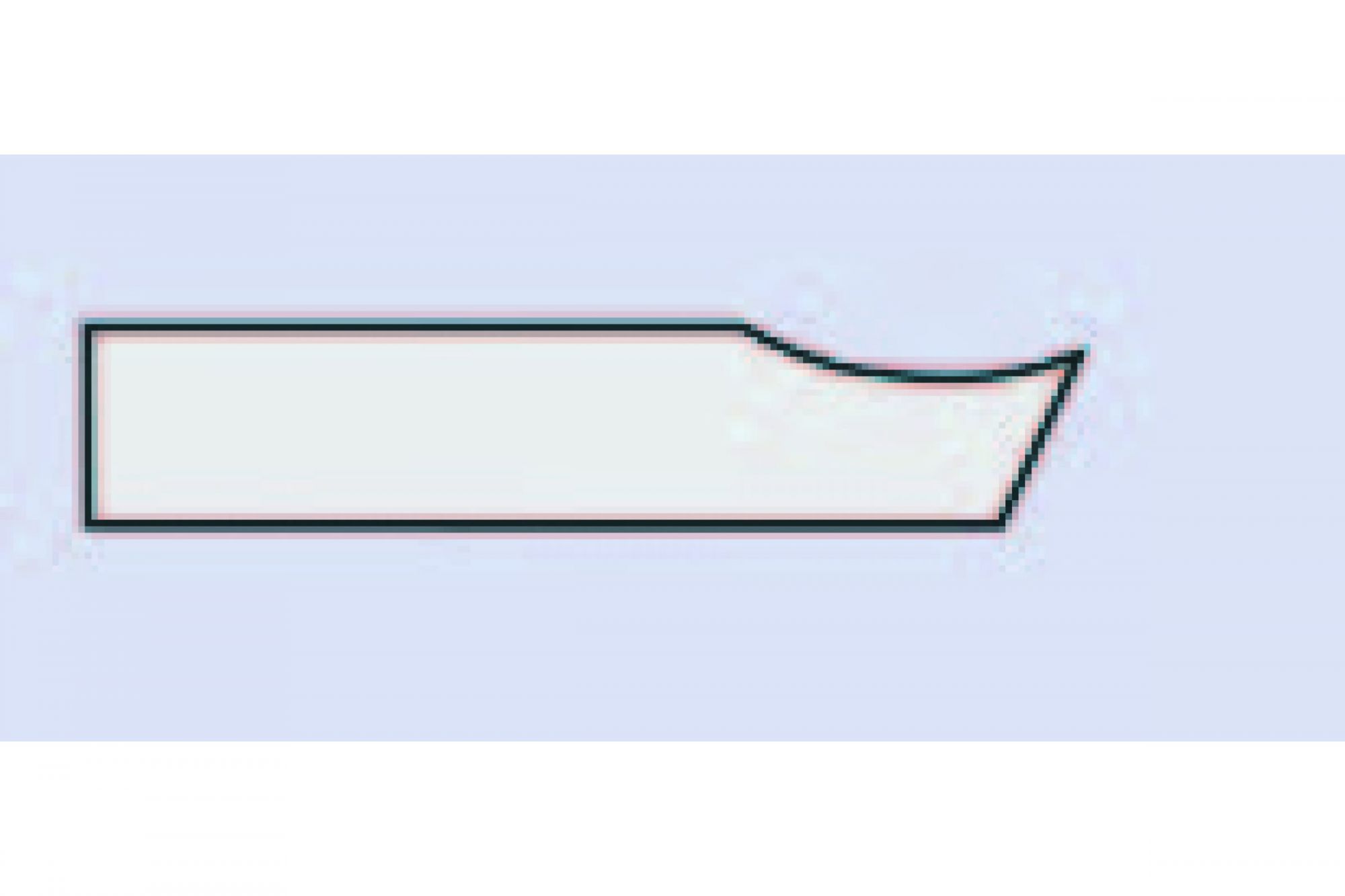 Лезвие для снятия 45 градусной фаски на прямой или контурной кромке GRATTEC L1 BL10011