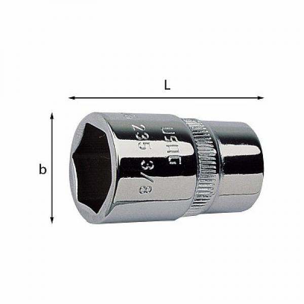 Головки ключей с внутренним шестигранником 235 3/8 E U02350140