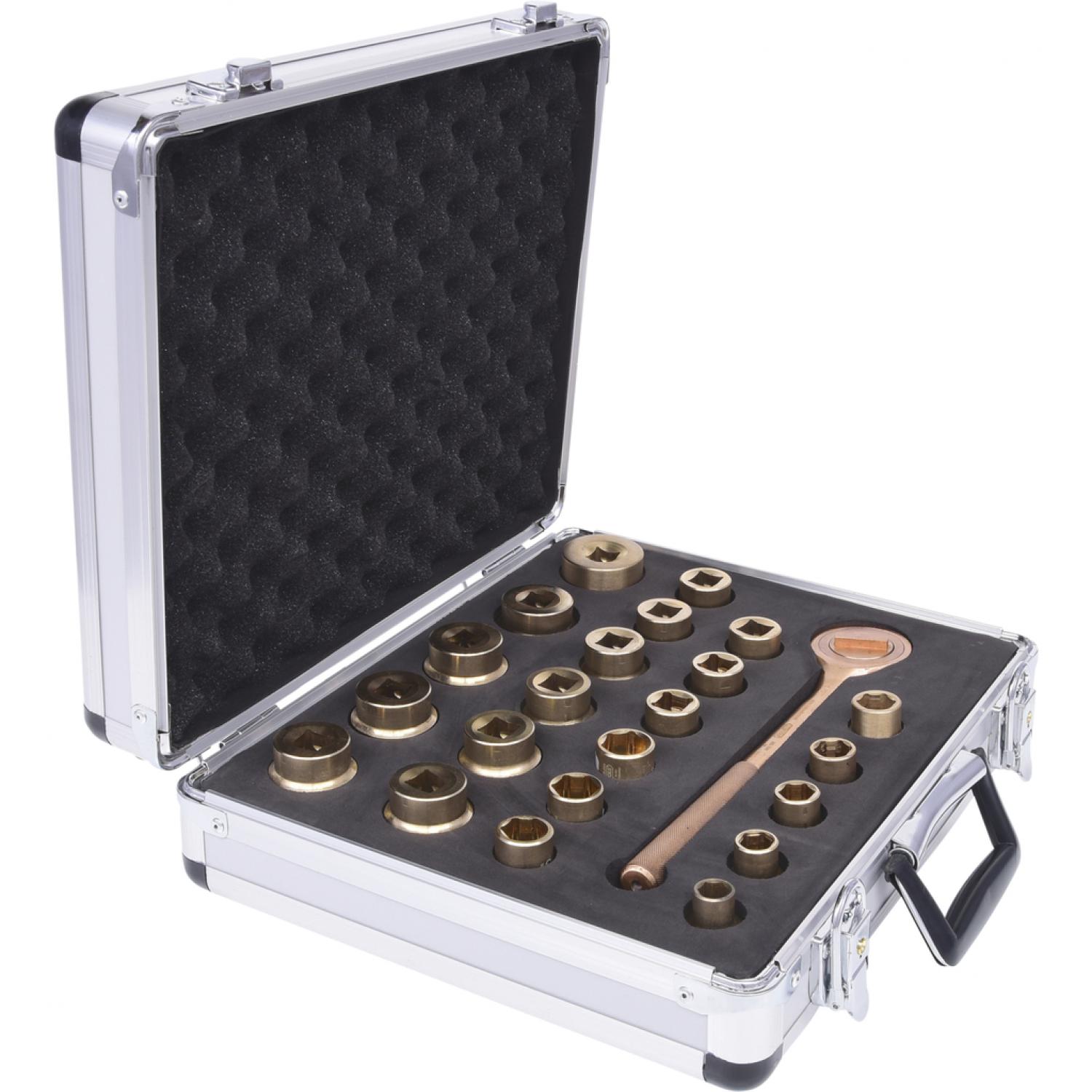 картинка Комплект торцовых ключей BRONZEplus 1/2", 23 шт от магазина "Элит-инструмент"
