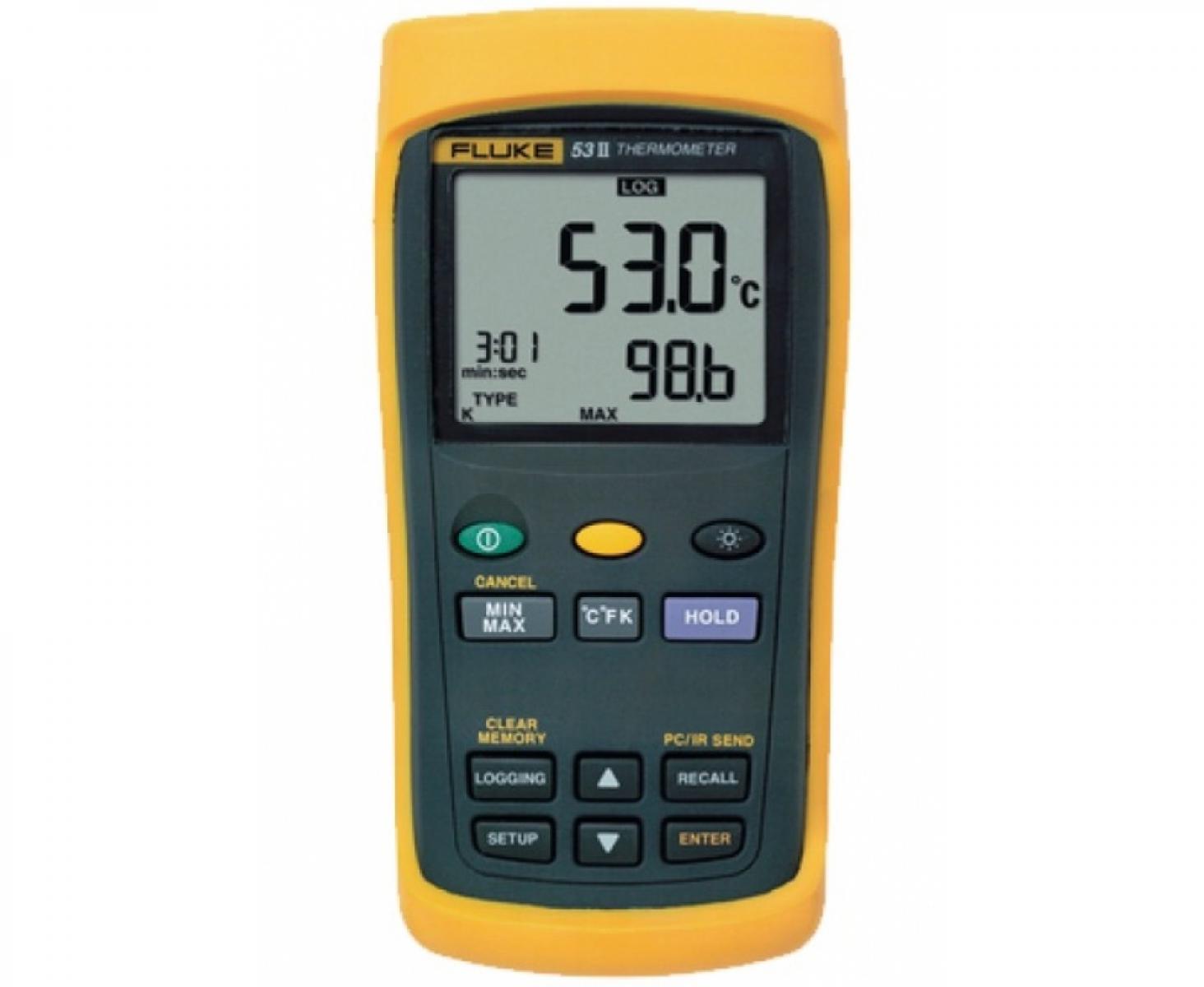 картинка Термометр цифровой Fluke 53 II 3821096 (50 Гц) от магазина "Элит-инструмент"