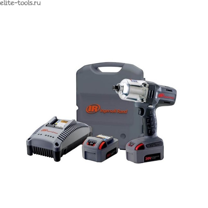 картинка Ingersoll Rand W7150EU-K22 - 1/2 "20V Аккумуляторный ударный гайковерт  от магазина "Элит-инструмент"