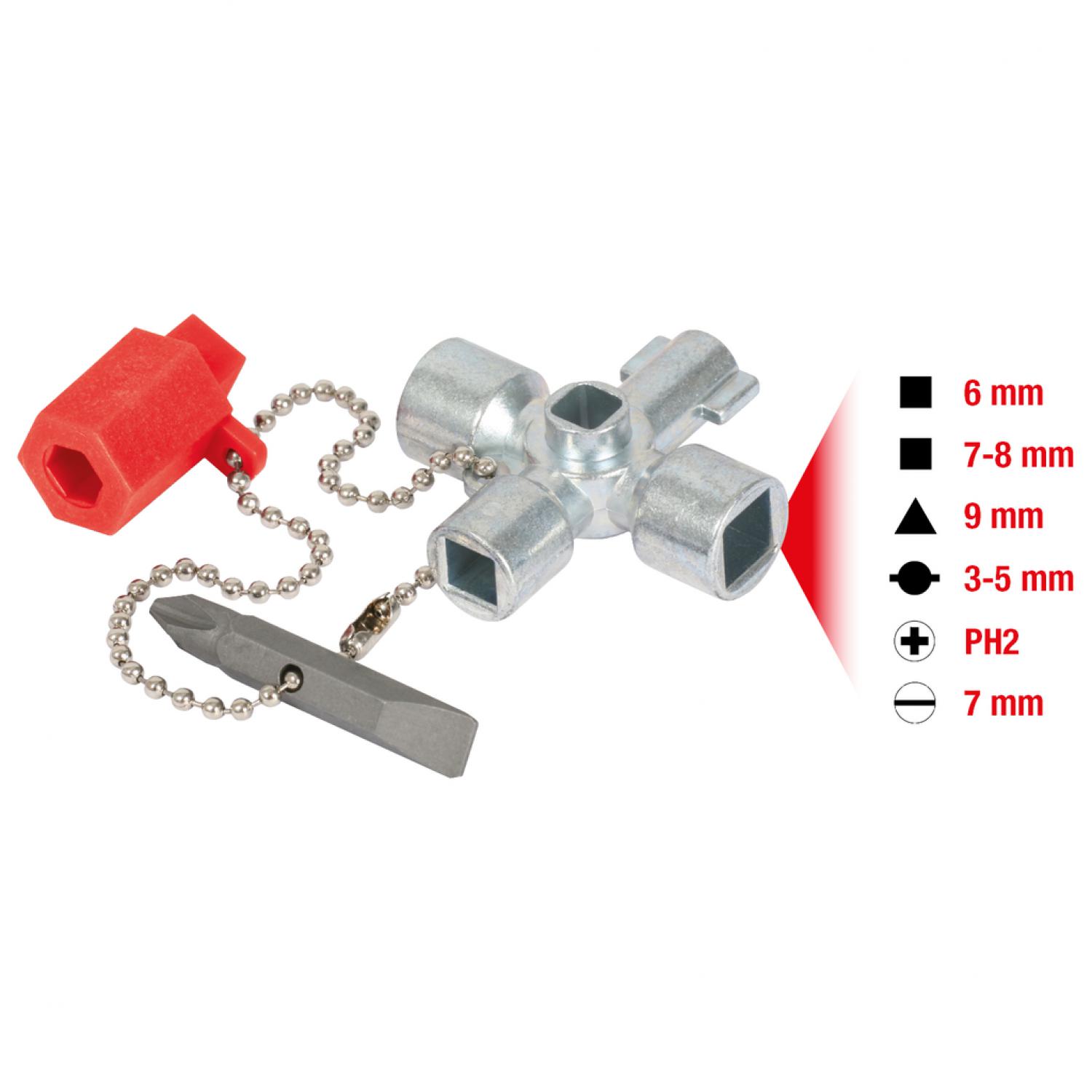 Мини-ключ для распределительного шкафа, 42 мм