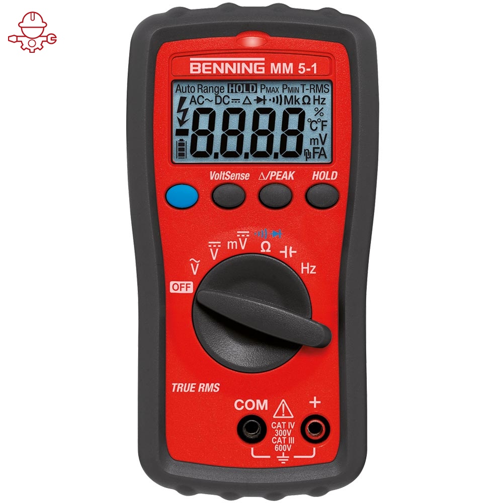 картинка 044070 Цифровой Мультиметр BENNING MM 5-1 от магазина "Элит-инструмент"