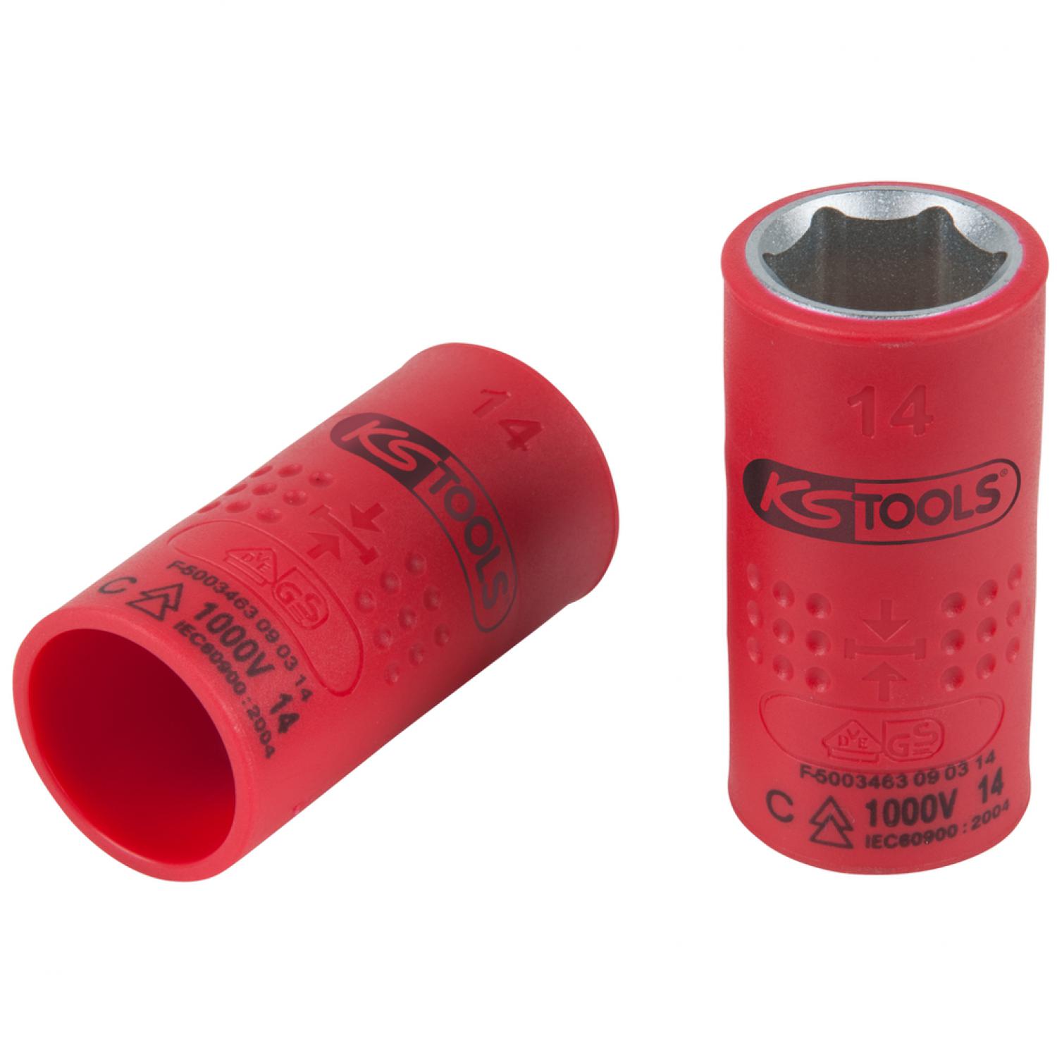изолированная торцовая головка 3/8", 12 мм
