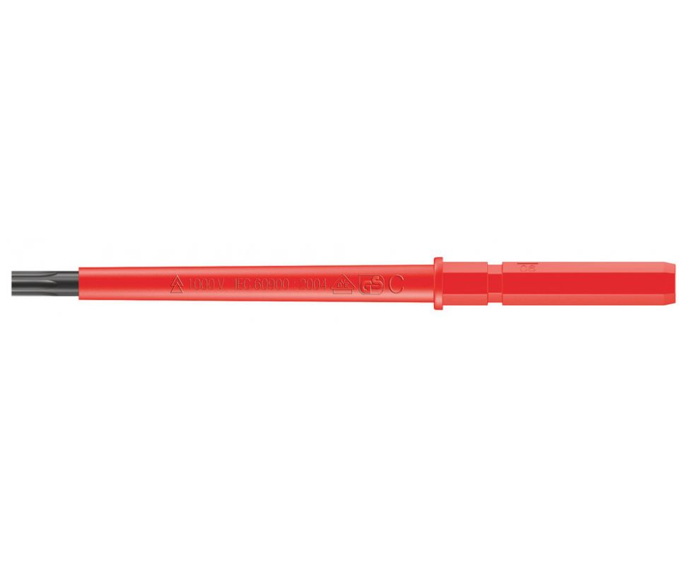 картинка Отвертка Wera Kraftform Kompakt VDE 67 i TORX WE-003431 TX 10 х 154 изолированная от магазина "Элит-инструмент"