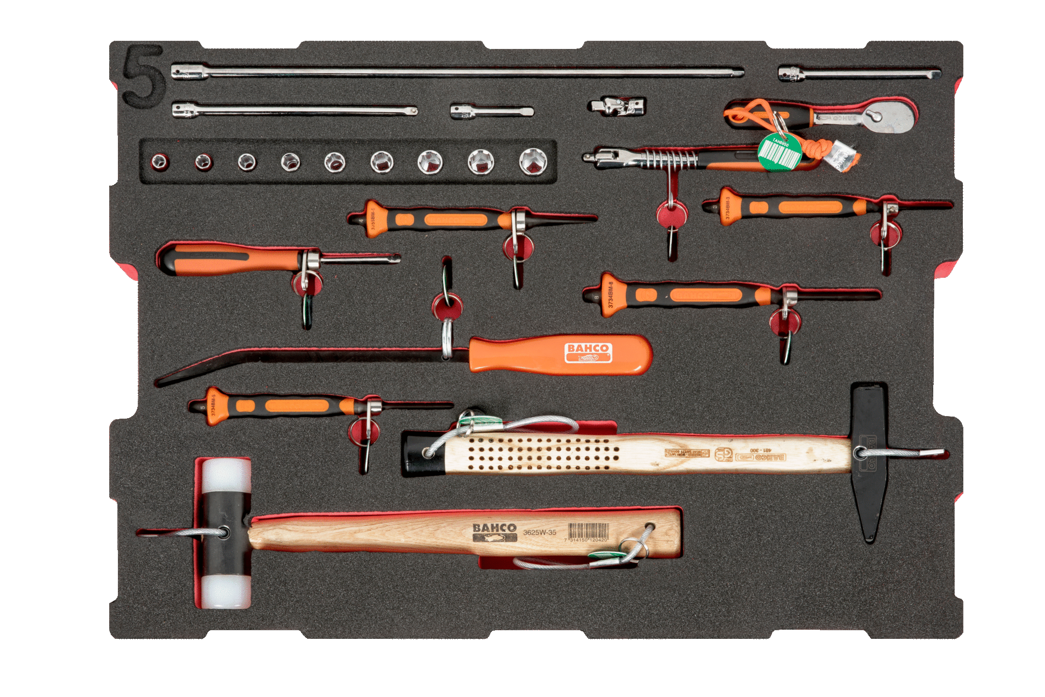 картинка Набор инструментов для работы на высоте. Для работы на высоте BAHCO 4750RCHDW02FF4 от магазина "Элит-инструмент"