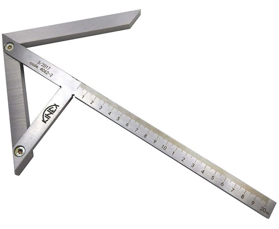 картинка Угольник центровочный Kinex 4062-2 200х150/210 мм от магазина "Элит-инструмент"