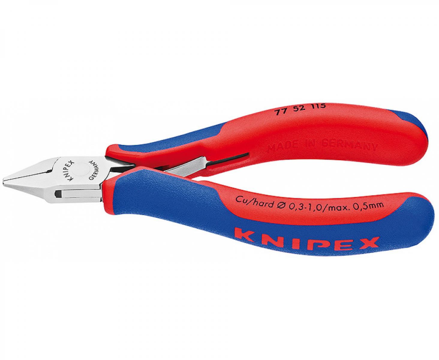 Кусачки боковые для электроники Knipex KN-7752115