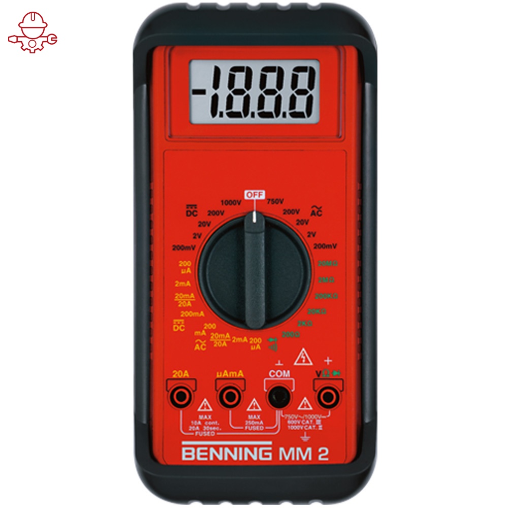 картинка Цифровой Мультиметр BENNING MM 2 044028 / 5587 0005 Fplus от магазина "Элит-инструмент"