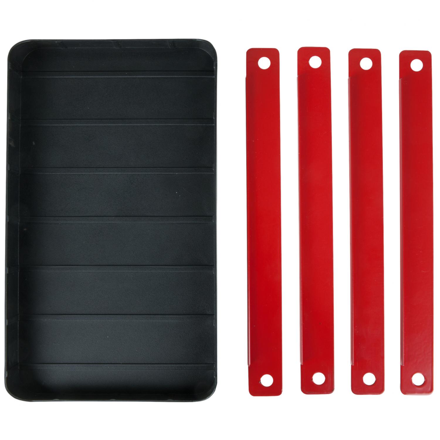 TOOLBOX Комплект ящиков с отделениями для мелких деталей , 5 шт