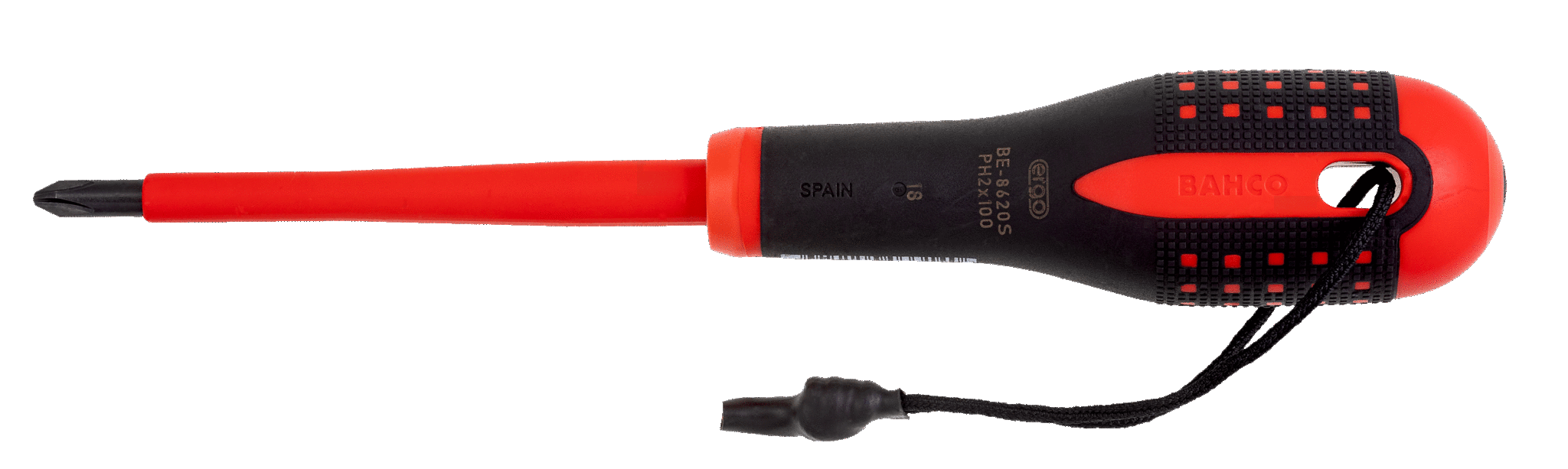 картинка Отвертки изолированные с рукояткой ERGO™ под винты Phillips. Для работы на высоте BAHCO TAHBE-8610S от магазина "Элит-инструмент"