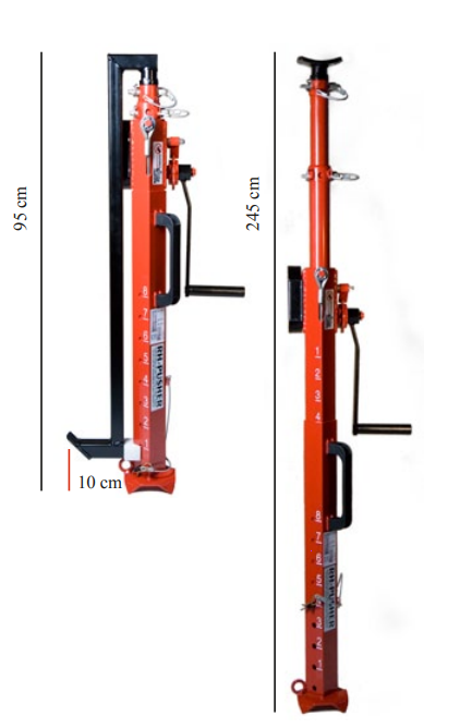 картинка Профессиональный ручной толкатель, спасательный для МЧС RH-Pusher StabiLift с шатуном от магазина "Элит-инструмент"