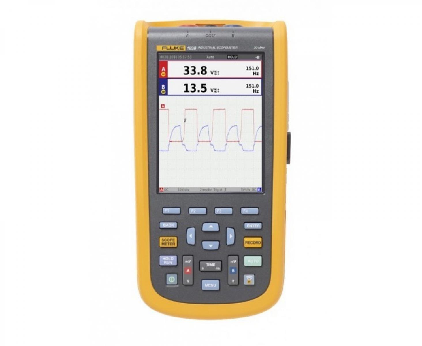 картинка Осциллограф-мультиметр цифровой Fluke 123B/EU 4755659 от магазина "Элит-инструмент"