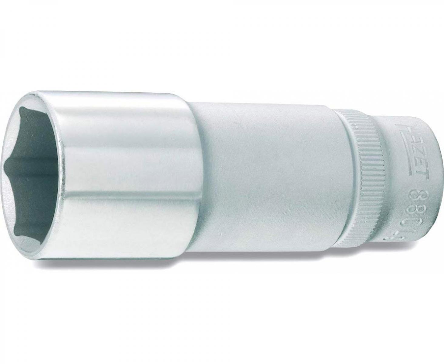 картинка Торцовая головка шестигранная HEX Nut длинная 20 мм 3/8" Hazet 880LG-20 от магазина "Элит-инструмент"