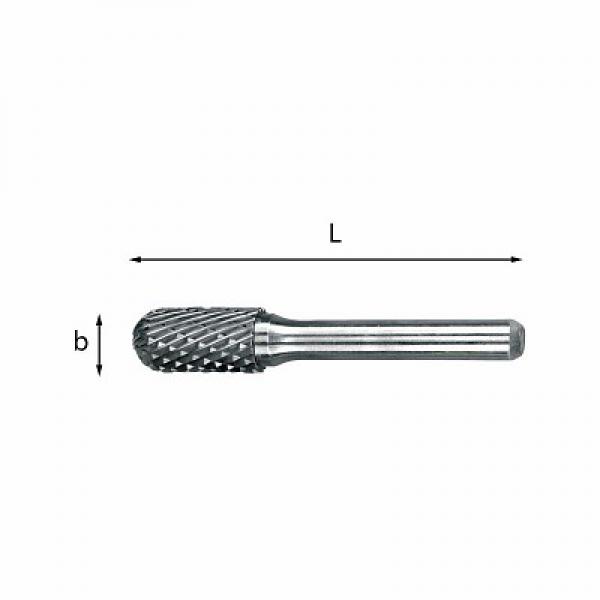 Rotary burrs in hard metal 988 EC U09880042