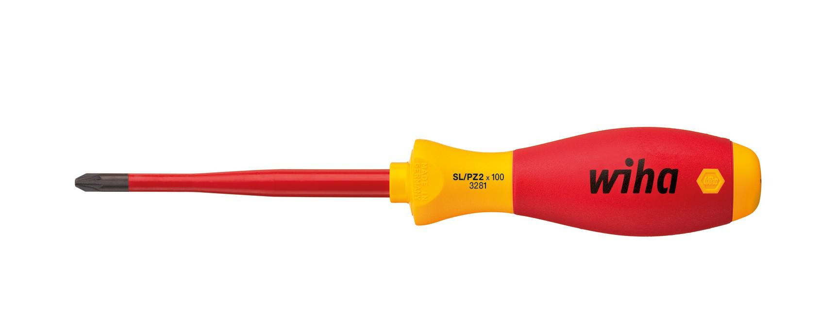 Отвертка Xeno SL/PZ SoftFinish® electric slimFix 3281 WIHA 36330 / 6415 0002 Fplus