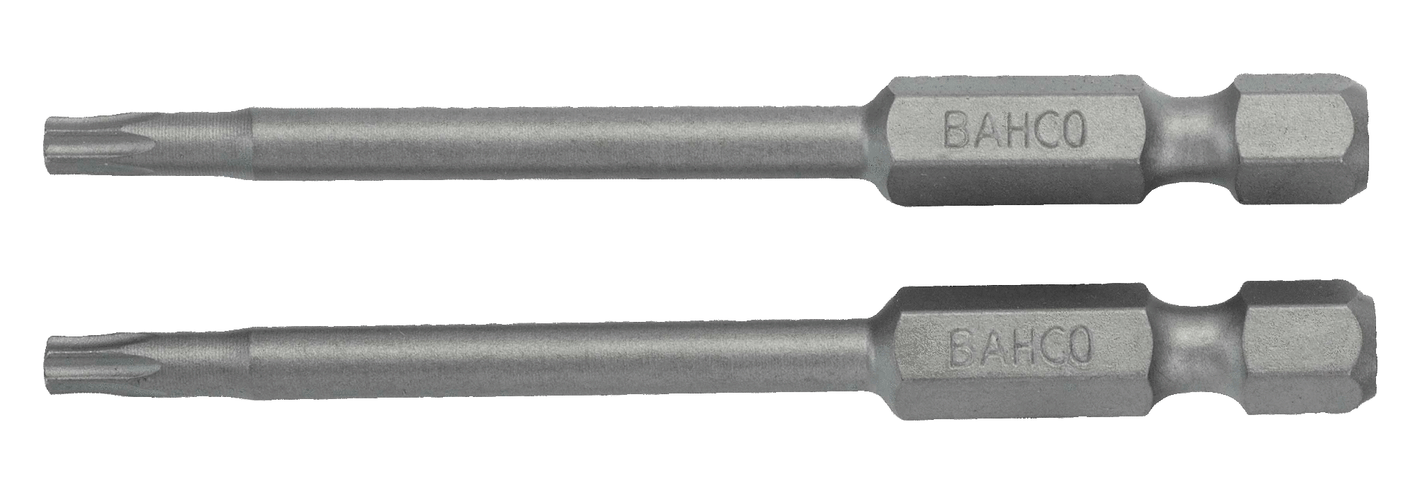 картинка Стандартные биты для отверток Torx® TR, 70 мм BAHCO 59S/70TR20-2P от магазина "Элит-инструмент"