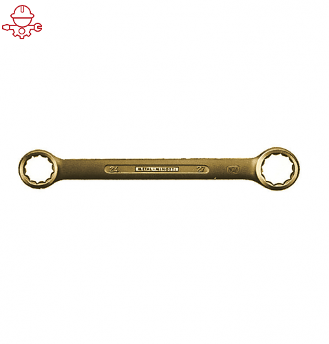 Ключ накидной плоский искробезопасный 13x15 мм, серия 004 MetalMinotti 004-1315