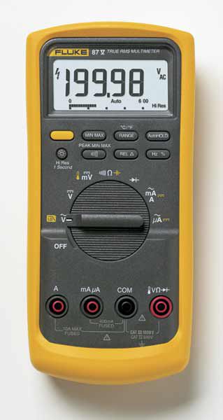 Мультиметры ручные Fluke 83V и 87V