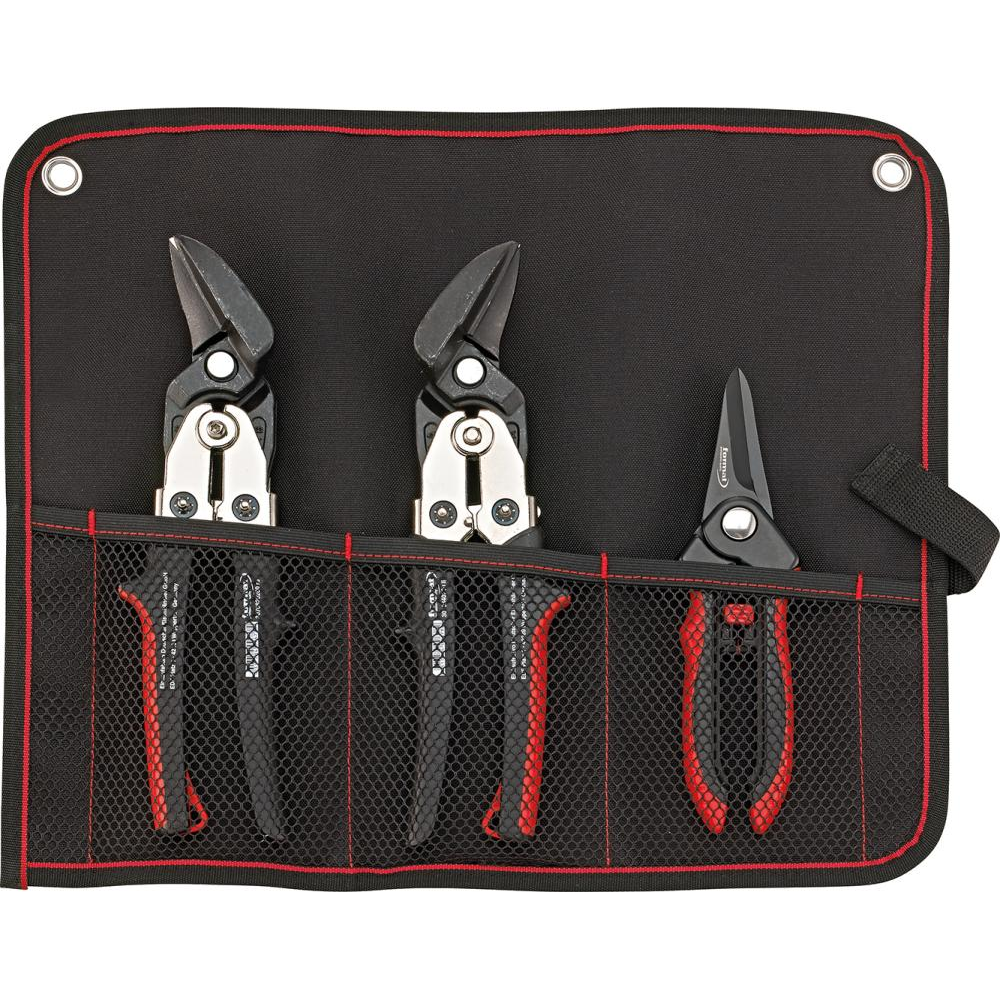 Набор ножниц для консервной банки, 3 штуки, в рулонном пакете FORMAT 7076 3000 Fplus