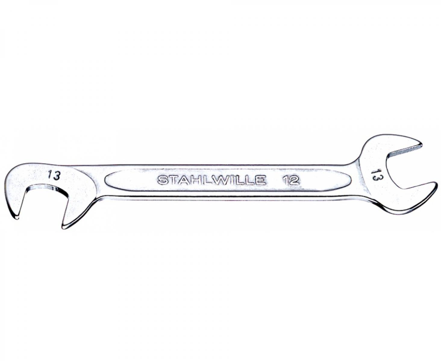 Ключ гаечный двусторонний рожковый 12 3,2 мм Stahlwille 40063232