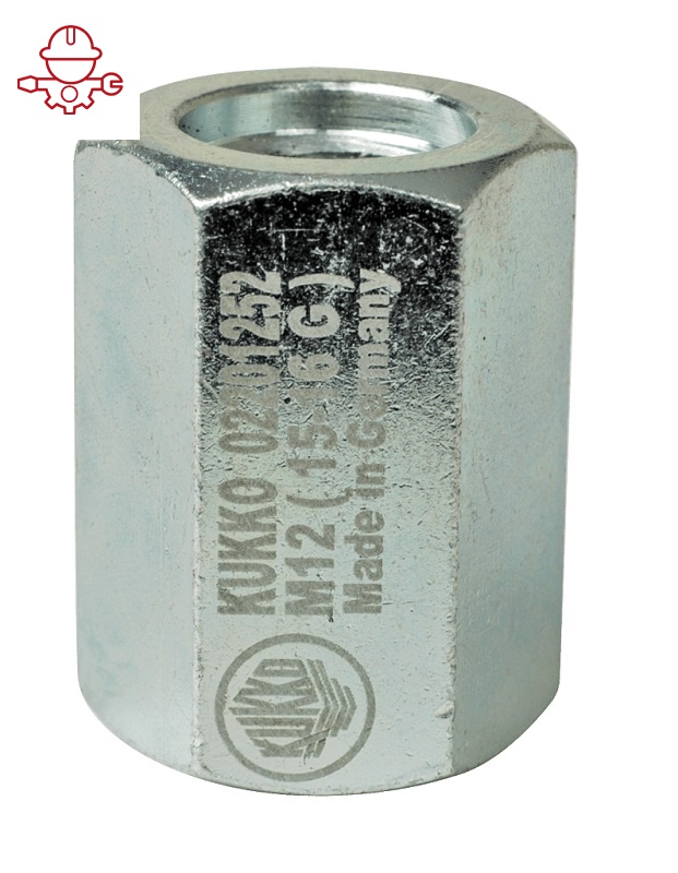 картинка Соединительная гайка IG M12 / IG 15x16G Kukko VM12-1516 от магазина "Элит-инструмент"