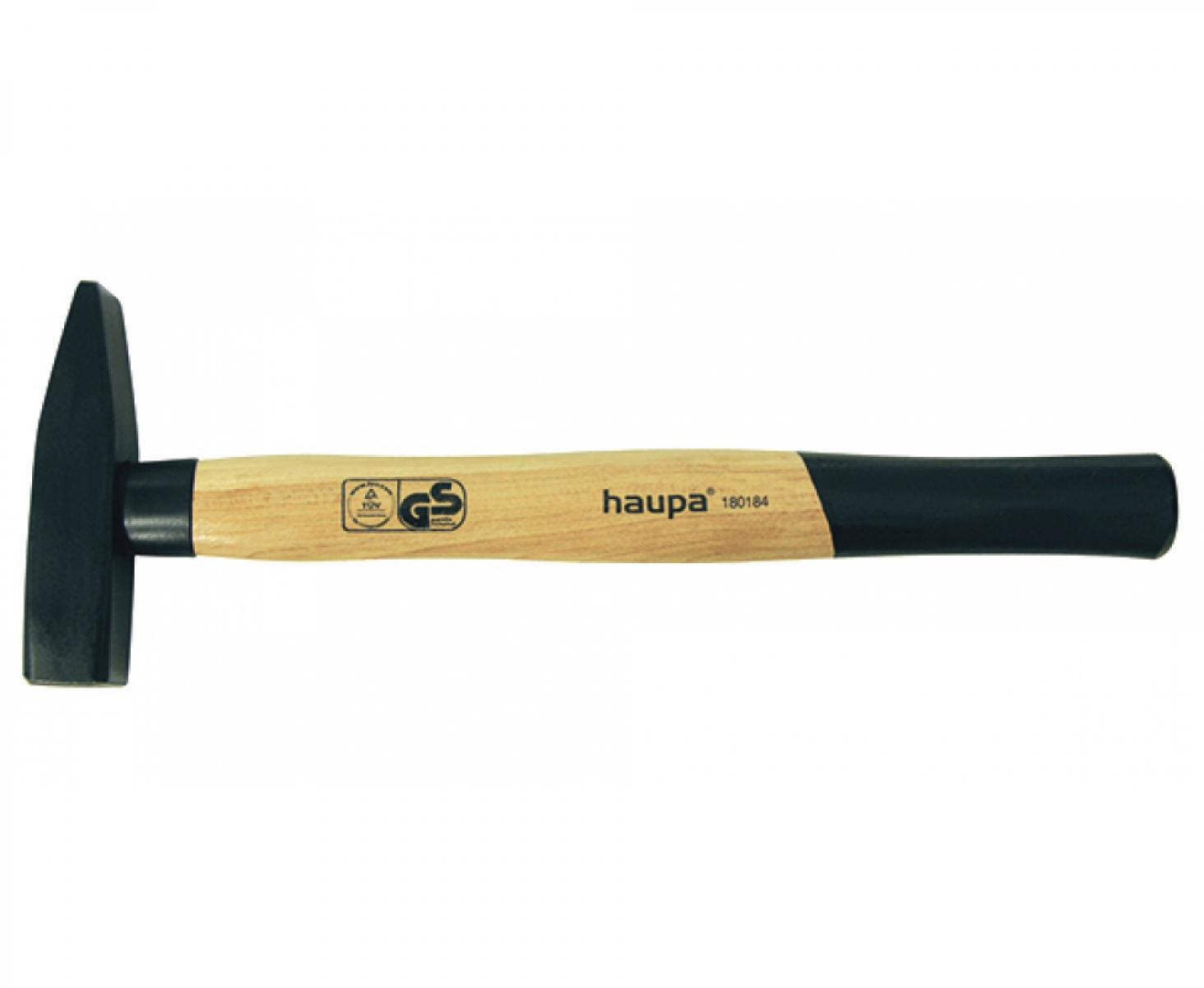 картинка Молоток слесарный с деревянной ручкой 300 г Haupa 180184 от магазина "Элит-инструмент"