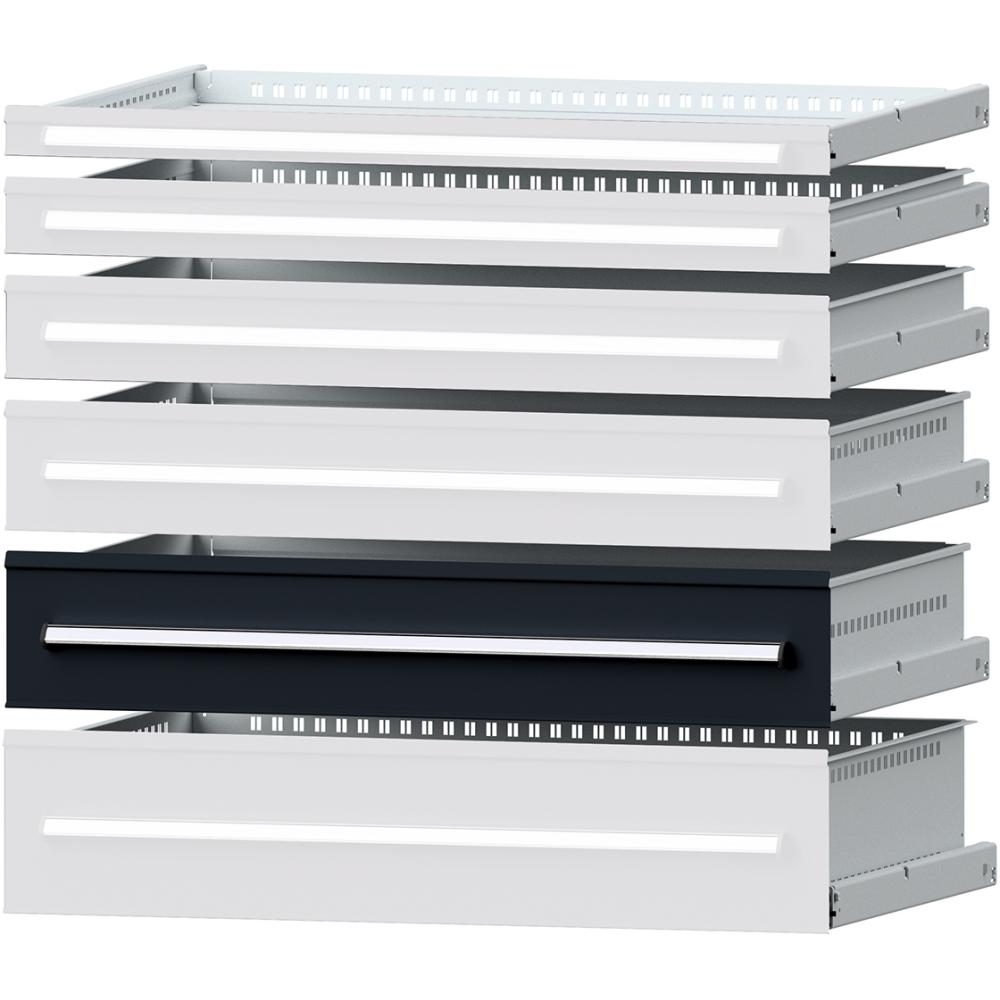 Формат ящика Ш600хГ600хШ180мм RAL 7016 грузоподъемность 75кг 3196 2936 Fplus