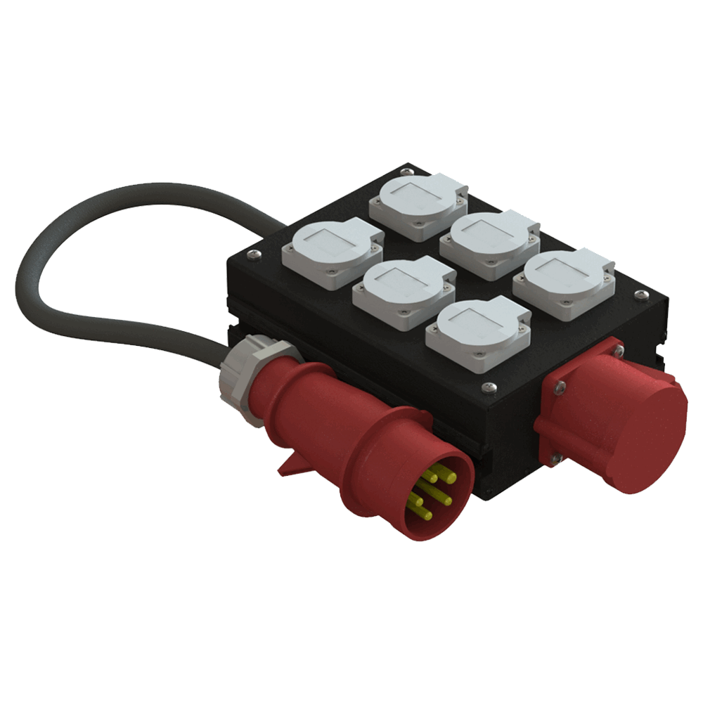 картинка Переносное распределительное устройство ETC 206 от магазина "Элит-инструмент"