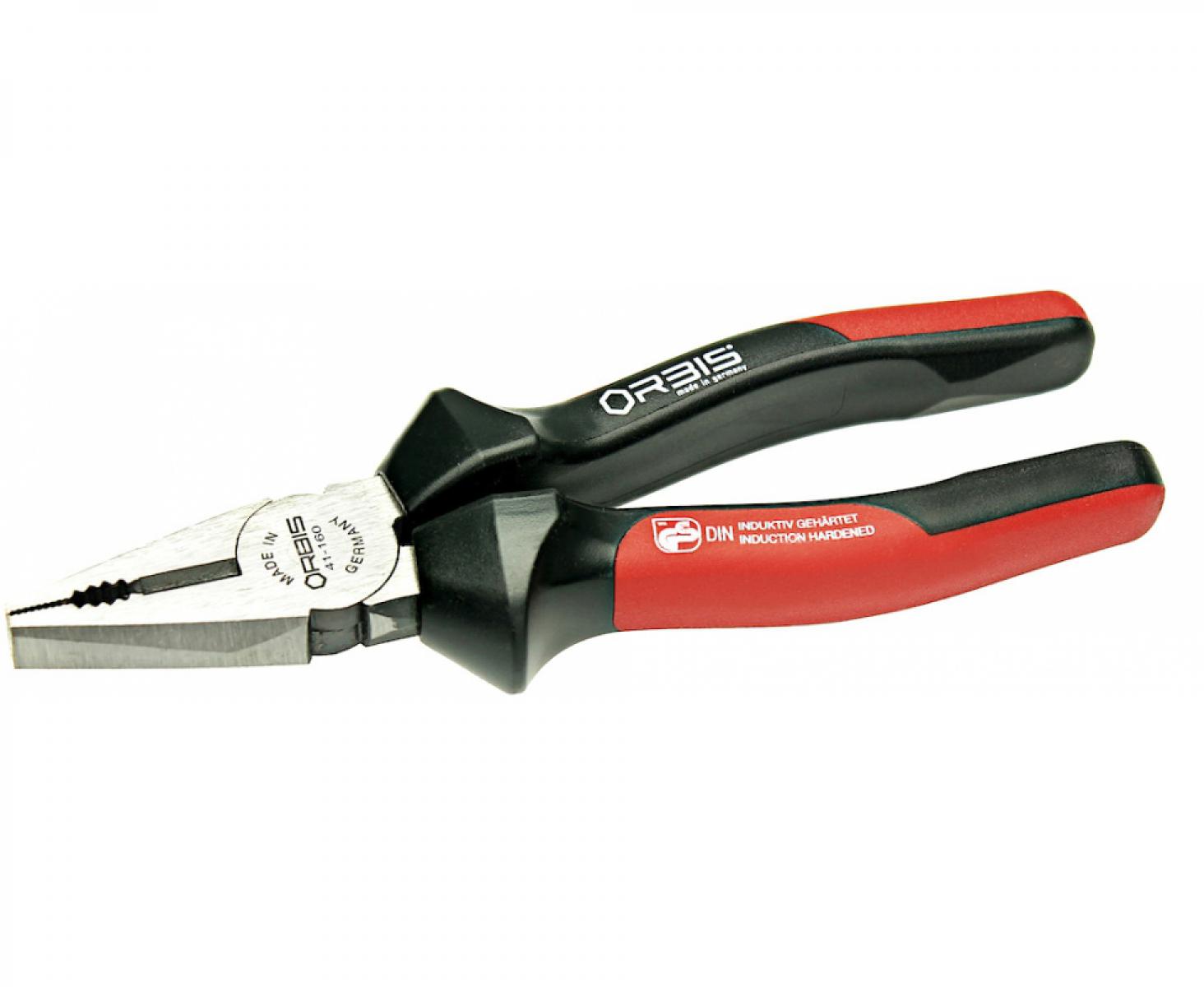 картинка Пассатижи комбинированные с режущими кромками 180 мм Orbis 41-180/20RR от магазина "Элит-инструмент"