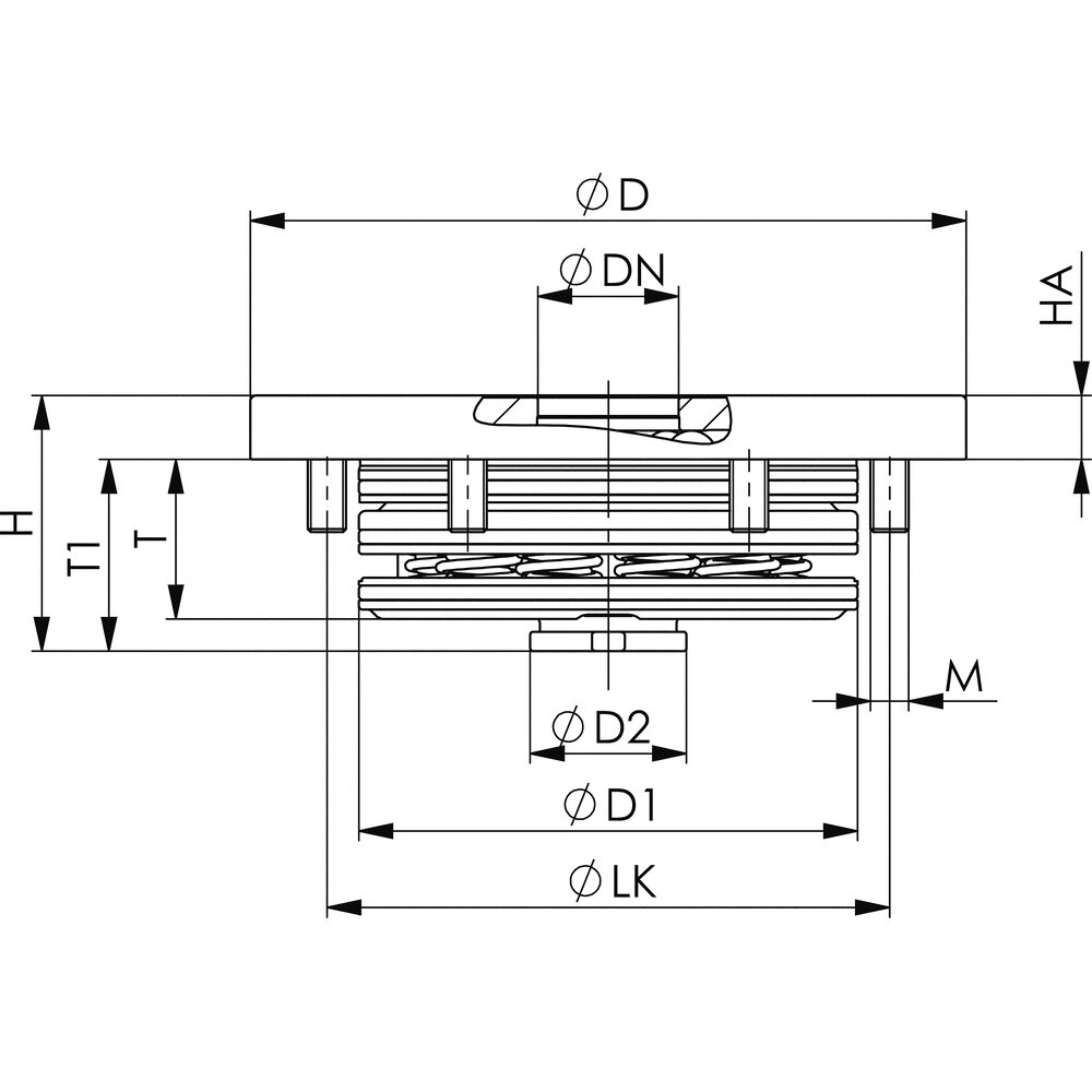картинка Монтажный зажимной модуль с центральным замком для автоматизированных решений АМF 559390 от магазина "Элит-инструмент"