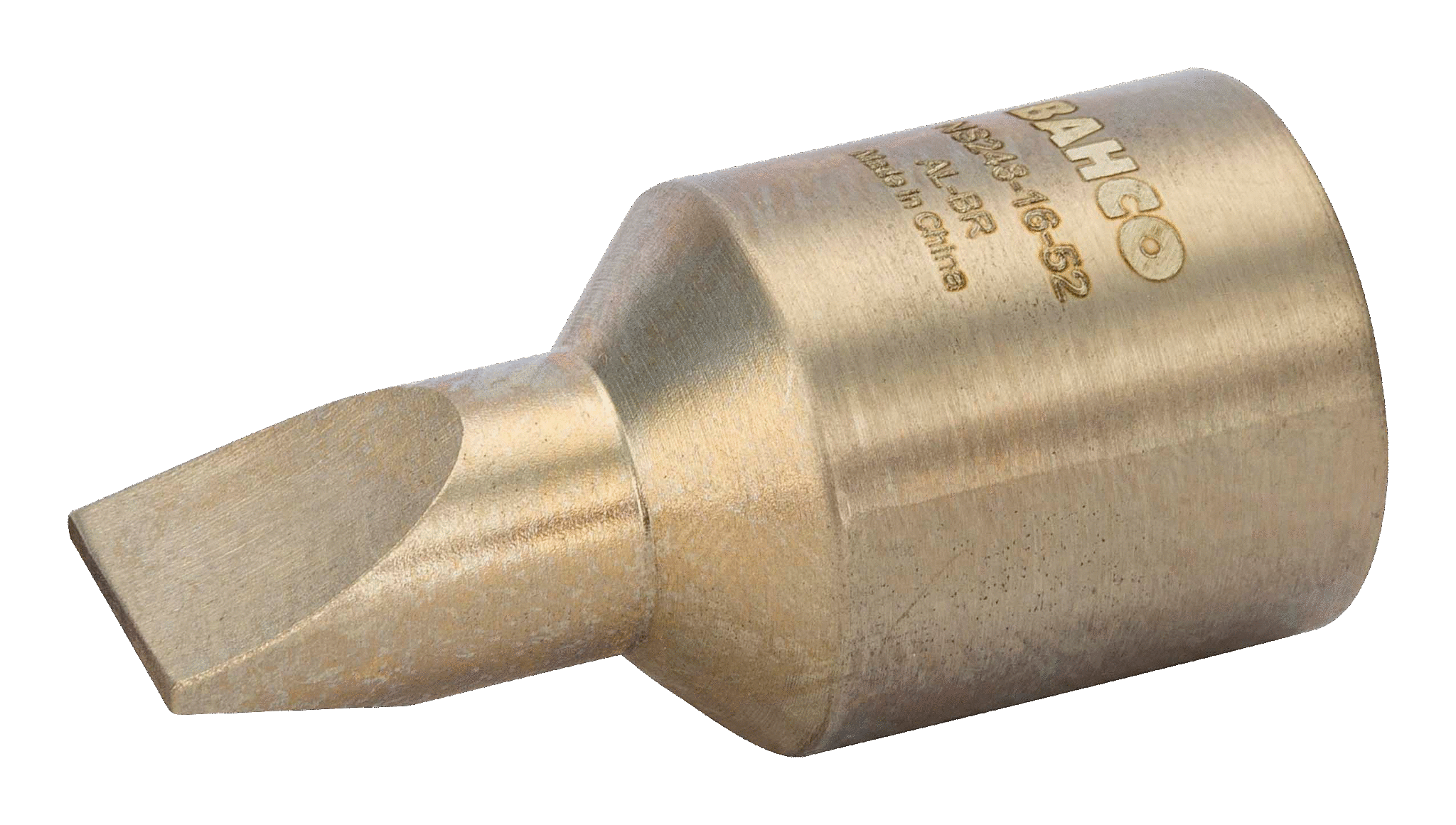 1/2" Торцевая головка с отверточной вставкой под винты со шлицем BAHCO NS248-16-52