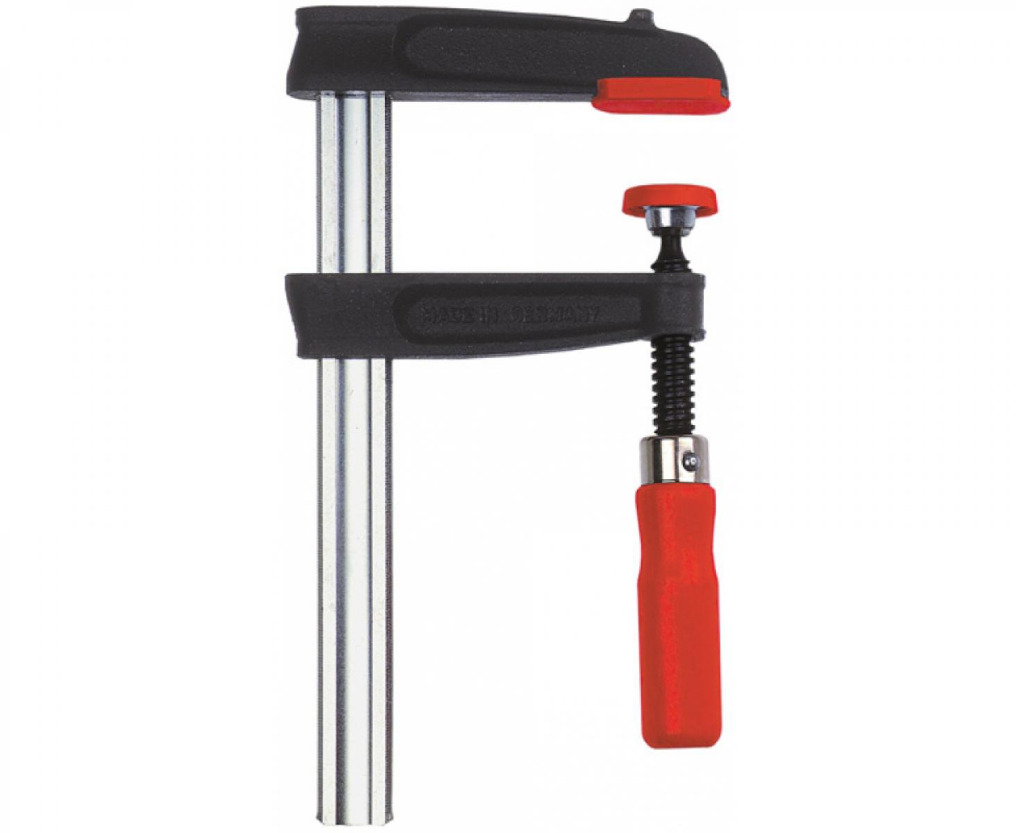 Струбцина TPN Bessey из ковкого чугуна с деревянной рукояткой BE-TP150S12BE