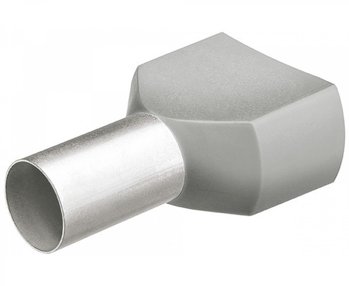 картинка Сдвоенные концевые гильзы с пластиковым изолятором 200 шт. Knipex KN-9799371 от магазина "Элит-инструмент"
