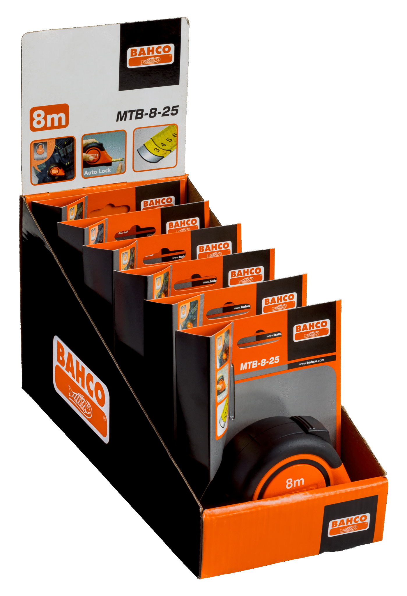 картинка Карманные рулетки BAHCO MTB-8-25-M-E от магазина "Элит-инструмент"