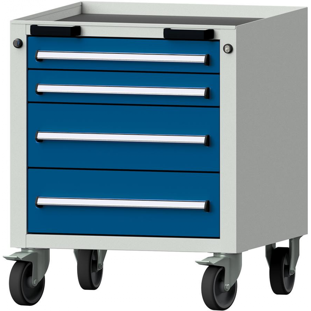 Формат рулонного контейнера Ш625хГ640хВ755мм RAL 7035/5010 4 ящика 3094 5728 Fplus