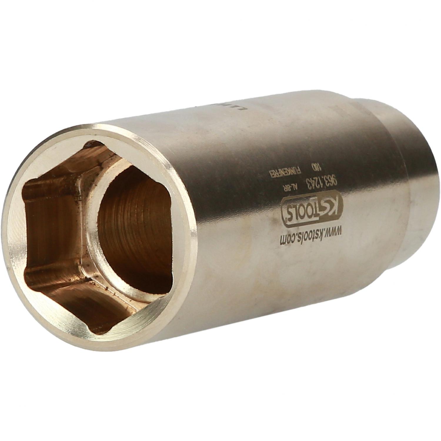 Торцовая головка 1/2", 17 мм, 6-гранная, длинная