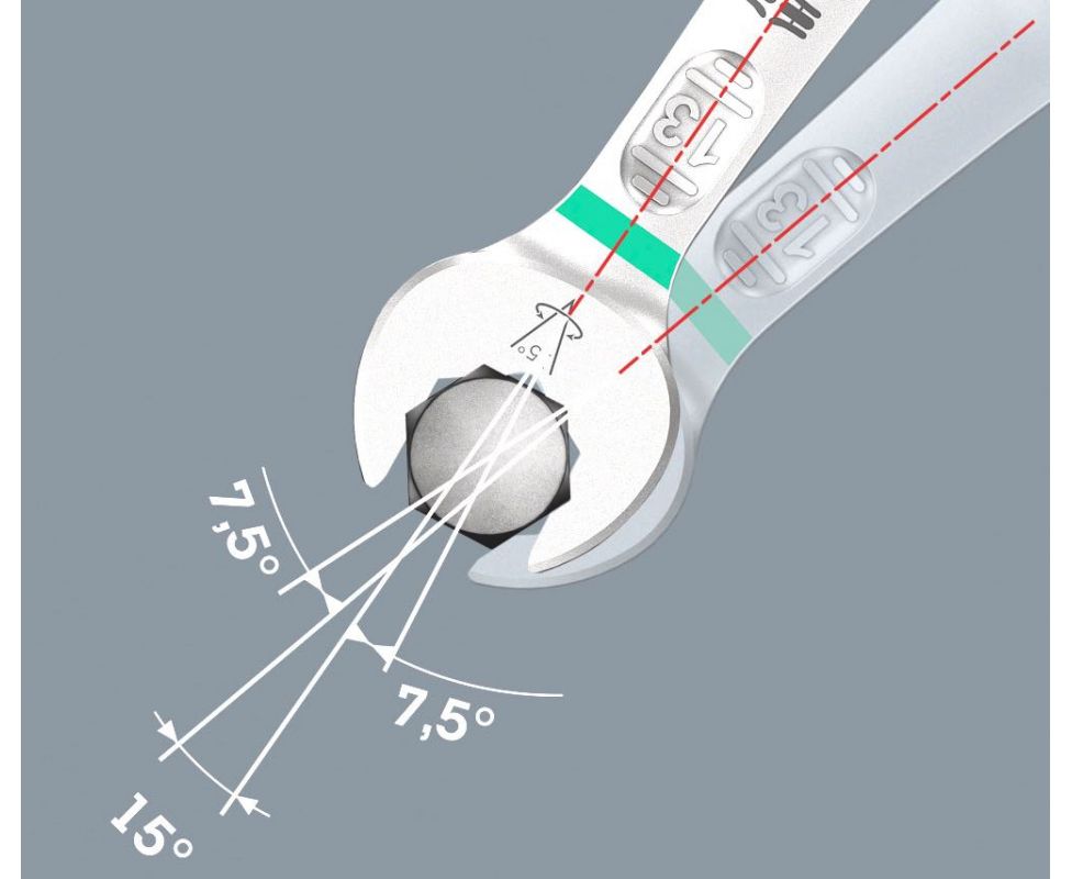картинка Ключ комбинированный 6003 Wera Joker WE-020219 9 х 120 мм от магазина "Элит-инструмент"