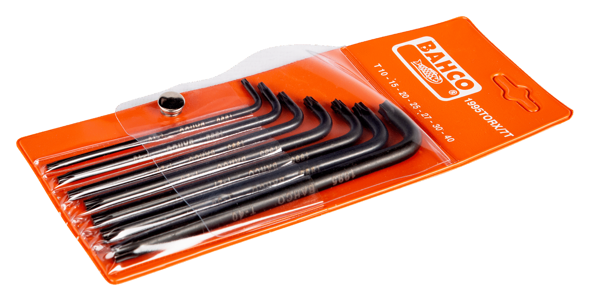 Набор оксидированных шестигранников под винты TORX® BAHCO 1995TORX/7T