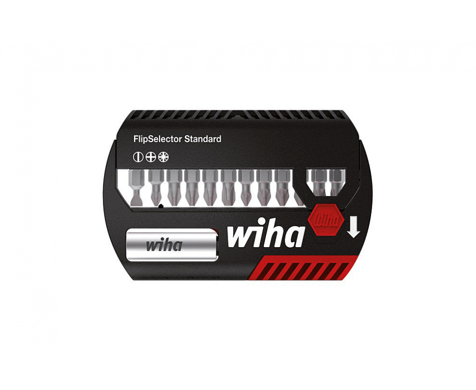 картинка Набор с битами Wiha FlipSelector Standard 7947-005 39029, 13 предметов от магазина "Элит-инструмент"