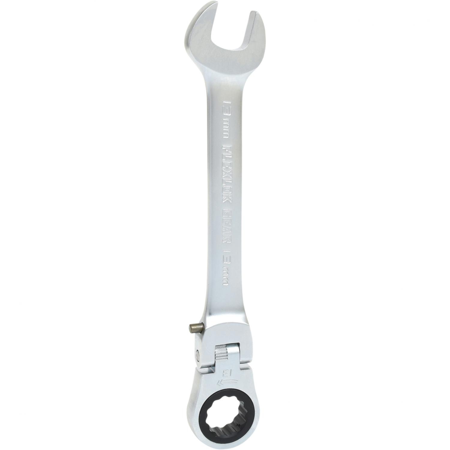 картинка Шарнирный комбинированный ключ с трещоткой GEARplus, регулируемый, 13 мм подвеска от магазина "Элит-инструмент"