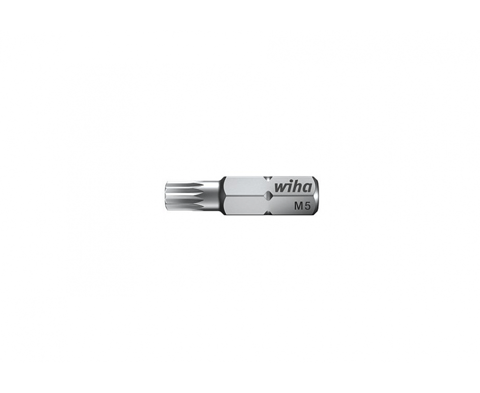 Бита Wiha Standard HEX multi-tooth 7019 Z XZN 26352 M3 с многогранником