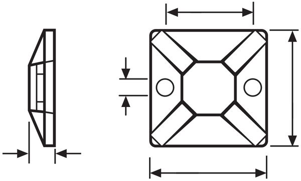 MB4A-PA66-WH : MB4A HellermannTyton 151-28469